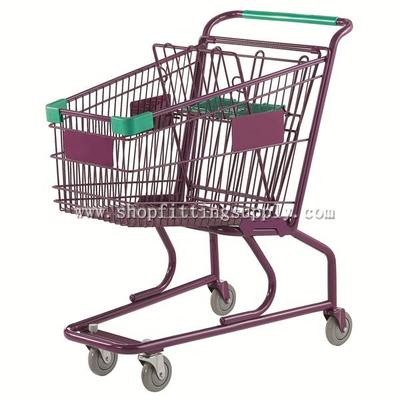 Metal Powder Coating Shopping Cart GST-90B