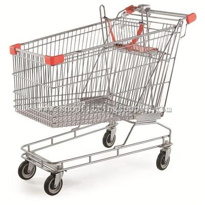 Metal Chrome Shopping Cart GSW-212