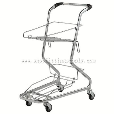 Japanese Style 4 Wheels 3 Baskets Cart GST-020