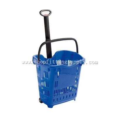 50L Plastic Rolling Basket GSB-700B