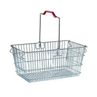 Single Handle Metal Shopping Basket GSB-032