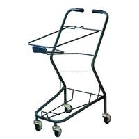 Japanese Style 4 Wheels Double Basket Cart GST-019B